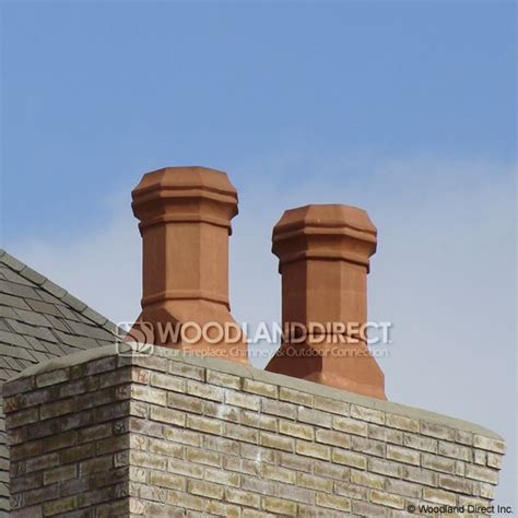 Superior Magnum Edwardian Clay Chimney Pot Woodland Direct