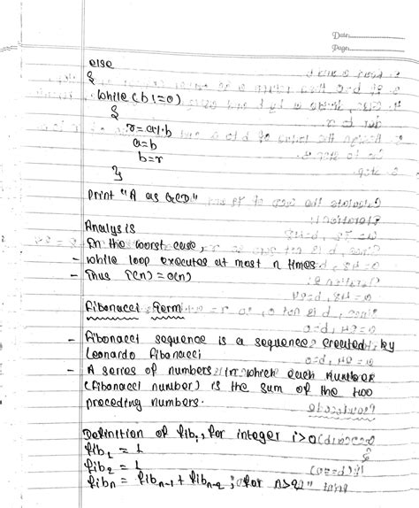 Solution Iterative Algorithms Sequential Search Gcd Fibonacci Term And