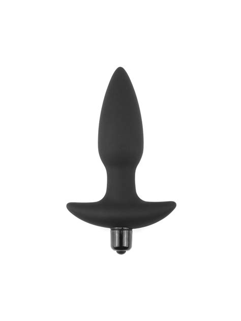 Plug Anal Dilatador Con Vibraci N Oem Dream Love Color Negro Talla S