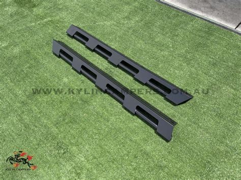 900mm Long Ute Tray Rope Rail Black 1 Pairkylin Campers