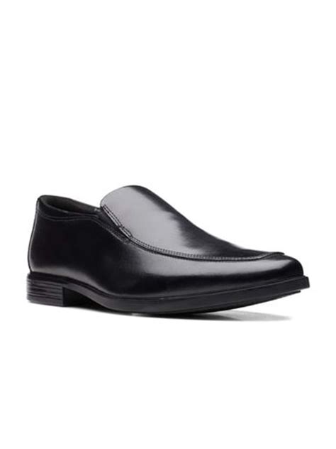 Buy Clarks Men Black Leather Slip On Loafers Casual Shoes For Men