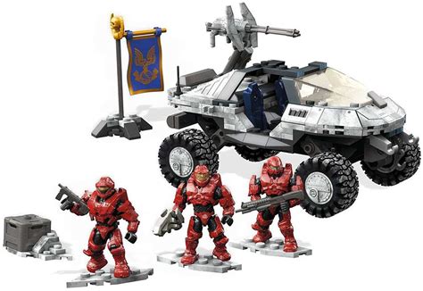 Halo Ctf Arctic Warthog Set Mega Construx Toywiz