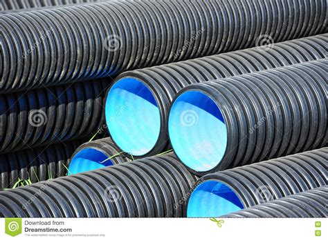 Stacked Pvc Pipe Stock Photo Image Of Cylinder Industrial