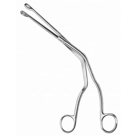 Sliver Stainless Steel Magill Forceps Adult Kk Joura Surgicals Id