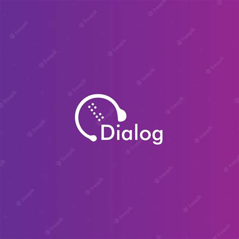 Premium Vector | Dialog Logo