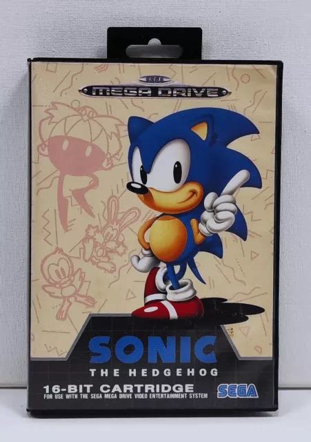 SONIC THE HEDGEHOG Jeu Sega Mega Drive Avec Notice EUR 19 90 PicClick FR