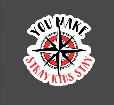 Stray Kids You Make Stray Kids Stay Compass Sticker Etsy