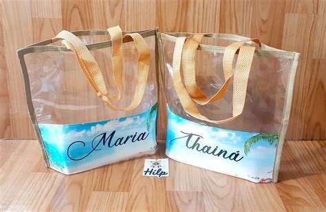 Bolsa Praia Personalizada Elo7 Produtos Especiais