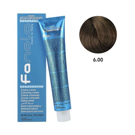 FANOLA COLOURING CREAM 6 00 100ML INTENSE DARK BLONDE Ultra Panama