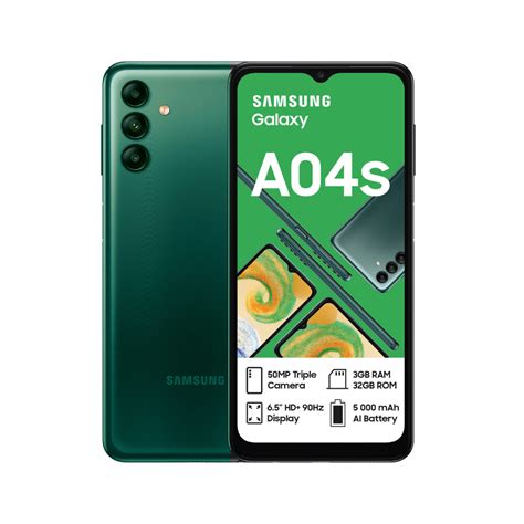 Samsung SAMSUNG Galaxy A04S Dual SIM Vodacom Network Locked Green