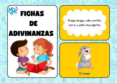 Fichas De Adivinanzas Para Ninos Materiales Educativos