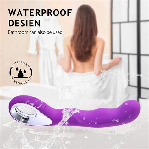 Waterproof Multi Speed Vibrator Rabbit Dildo G Spot Anal Clit Massager