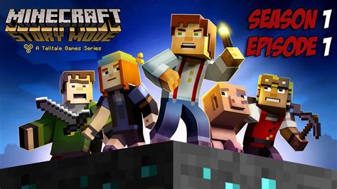 Minecraft Story Mode Season 1 Episode 1 Game Movie YouTube