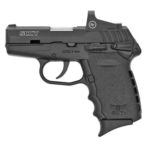 Sccy Sccy Cpx 1 9mm 3 1″ 10rd Blk Red Dot Florida Gun Supply Get Armed Get Trained Carry