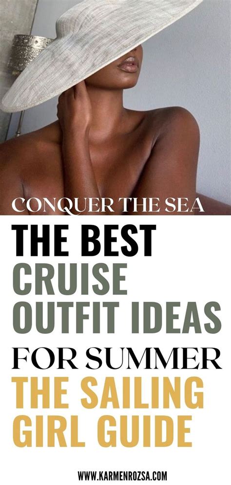 Find The Best Cruise Outfit Ideas For Your Cute Summer Aesthetic Boat Cruise Outfit For Black