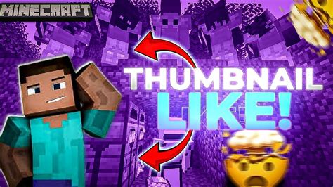 How To Make Minecraft Thumbnail In Pixellab Mobile App YouTube