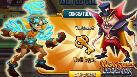 Monster Legends Vault Key Challenge Review Cost Node Combat Pvp Youtube