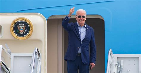 Biden 80 Trips AGAIN Boarding Air Force One Get This Man An Elevator