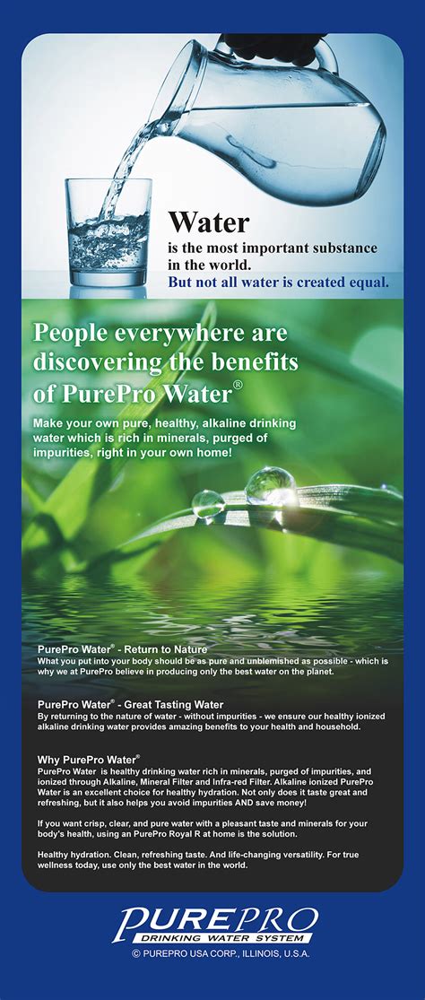 PurePro® Discovering the Benefits of Pure Pro Water