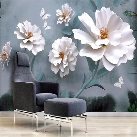 Papel Tapiz Mural Personalizado De Cualquier Tama O P Talos De Flores