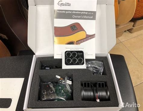 Трансакустический звукосниматель Guitto GGP-02 купить в Краснодаре ...