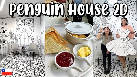 Visitamos Penguin House 2d 🐧🥐☕ La Primera Cafetería 2d De Santiago 💯🇨🇱