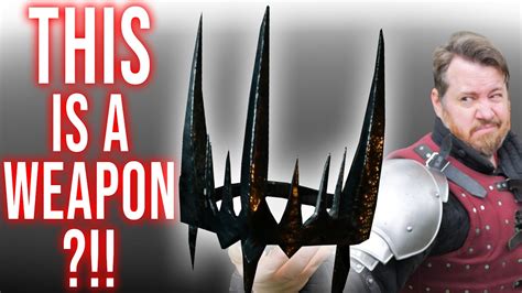 The Dumbest Weapon Ever Rings Of Power Morgoth S Crown Tested Youtube