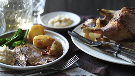 Perfect Roast Duck With Bread Sauce Recipe Bbc Food