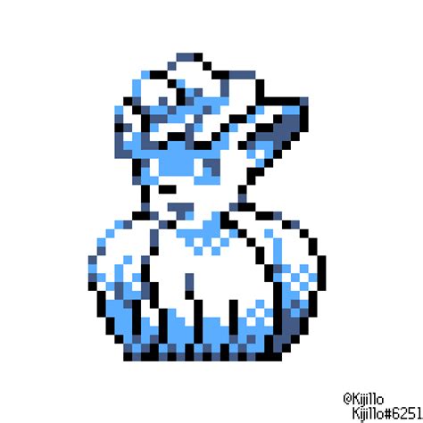 Gb Styled Alolan Vulpix Sprite By Tbadriel On Deviantart