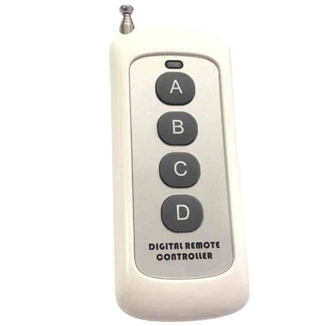 433Mhz EV1527 4 Button 4 Channel ABCD RF Remote