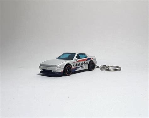 Hot Wheels Nissan Silvias Keychain Etsy