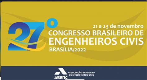 Congresso Brasileiro De Engenheiros Civis Ser Em Bras Lia Aeasms