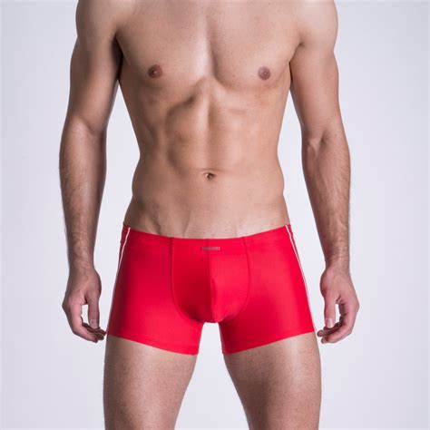 Maillot De Bain Boxer OLAF BENZ BLU1200 Rouge Effetdesoi