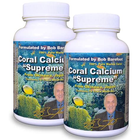Bobs Best Coral Calcium Supreme 90 Count Pack Of 2 New Life Products