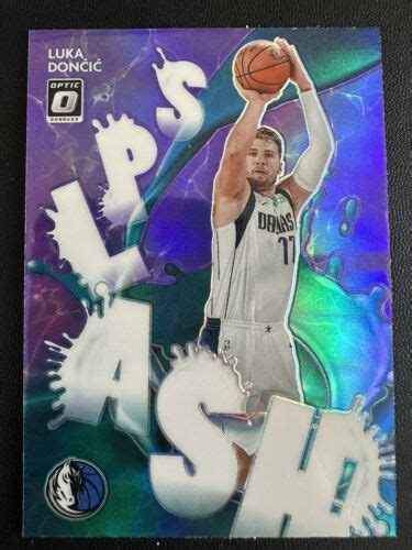 Luka Doncic 2020 21 Donruss Optic Splash Purple Prizm 15 Mavericks