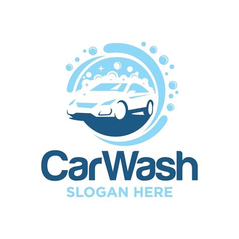 Premium Vector Car Wash Logo Design Vector Template