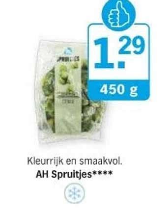 AH Spruitjes Aanbieding Bij Albert Heijn 1Folders Nl