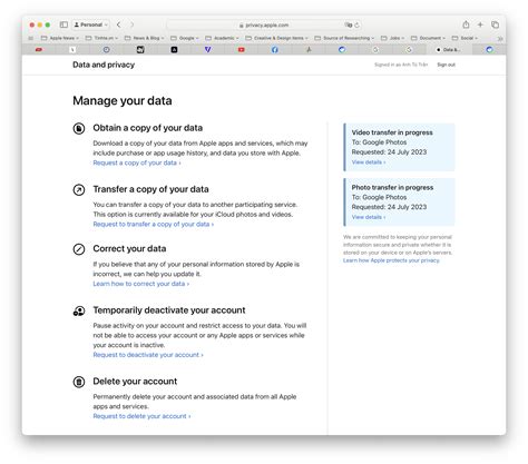 Cách chuyển ảnh, video từ iCloud Photos sang Google Photos
