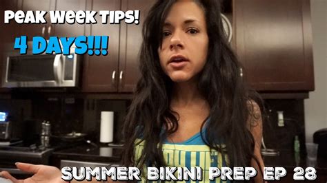Peak Week TIPS DAYS OUT Summer Bikini Prep Ep YouTube