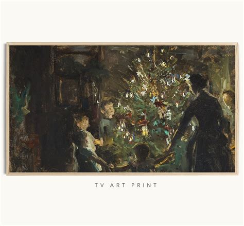 Samsung Frame Tv Art Vintage Winter Theme Pack Rustic Etsy