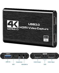 Rybozen V316B 4K Audio Video Capture Card USB 3 0 HDMI Video Capture Device