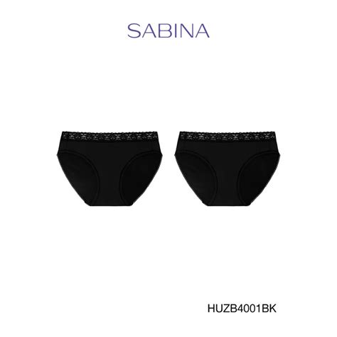 Set Pcs Sabina Basic Bikini Panty Style No HUZB BK Black Shopee Philippines