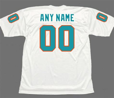 Miami Dolphins Throwback Jerseys Custom Throwback Jersey