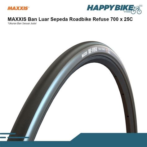 Jual Maxxis Tire Ban Luar Sepeda Road Bike Fixie City Bike Refuse 700 X