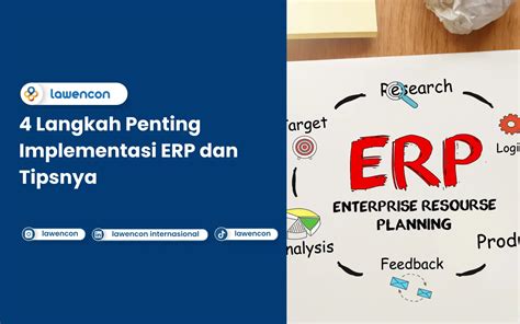 Langkah Penting Implementasi Erp Dan Tipsnya Lawencon