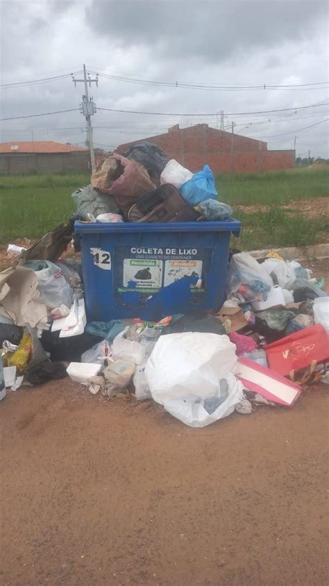 Moradores Reclamam De Acúmulo De Lixo No Residencial Cidade Jardim