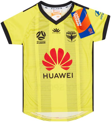 Wellington Phoenix Fc Away Football Shirt 2015 2016 Sponsored By Huawei