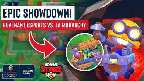 EPIC SHOWDOWN! Revenant Esports VS. FA Monarchy | Brawl Stars SMO IND ...