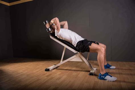 Dumbbell Seated Triceps Extension Oefening Fitsociety