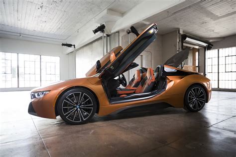 Bmw Apresenta Versão Conversível Do Supercarro Elétrico I8 Em Los Angeles